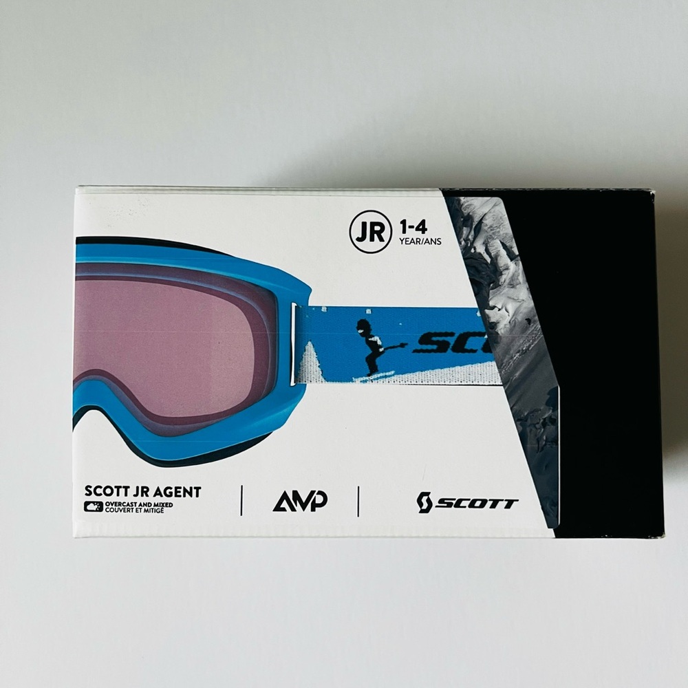 Scott Teal Ski Goggles with Red Lenses - Picture 5 of 5